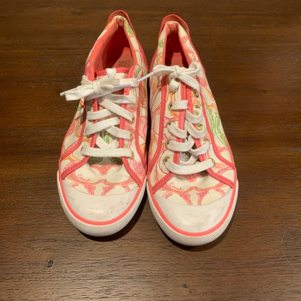 {Coach} Bright Colored Sneakers